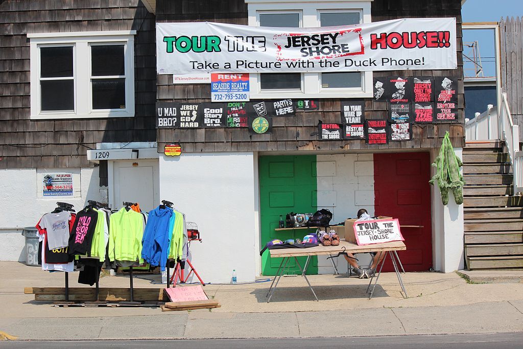 Exterior of The Jersey Shore House