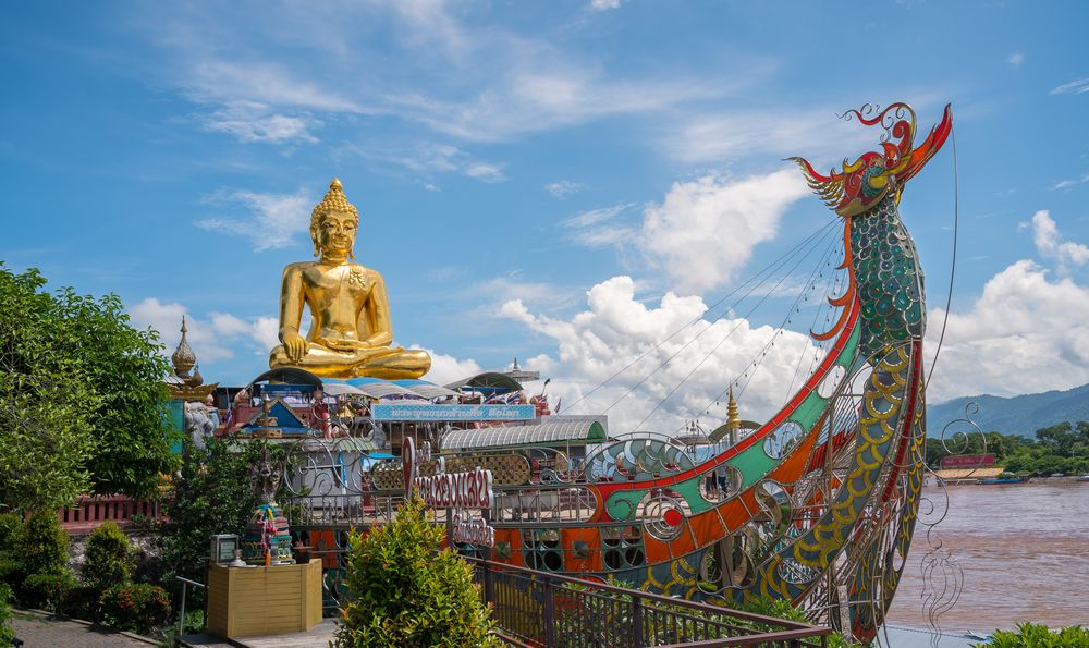 Outside view of Golden Triangle