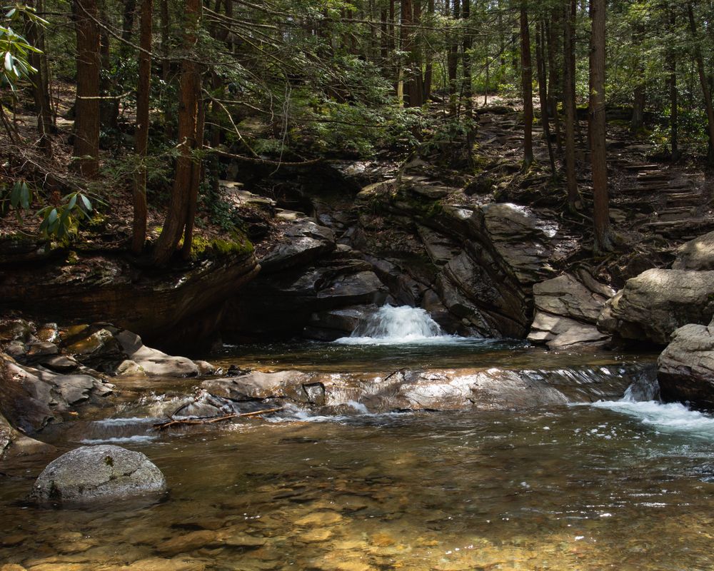 View of Seven Tubs Recreation Area