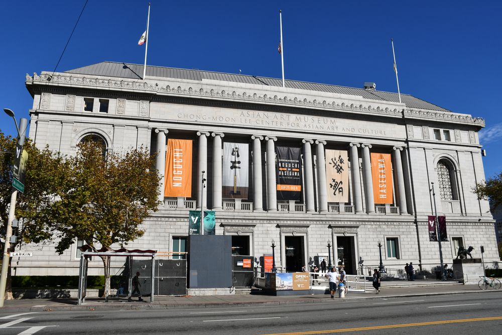 Exterior of the Asian Art Museum