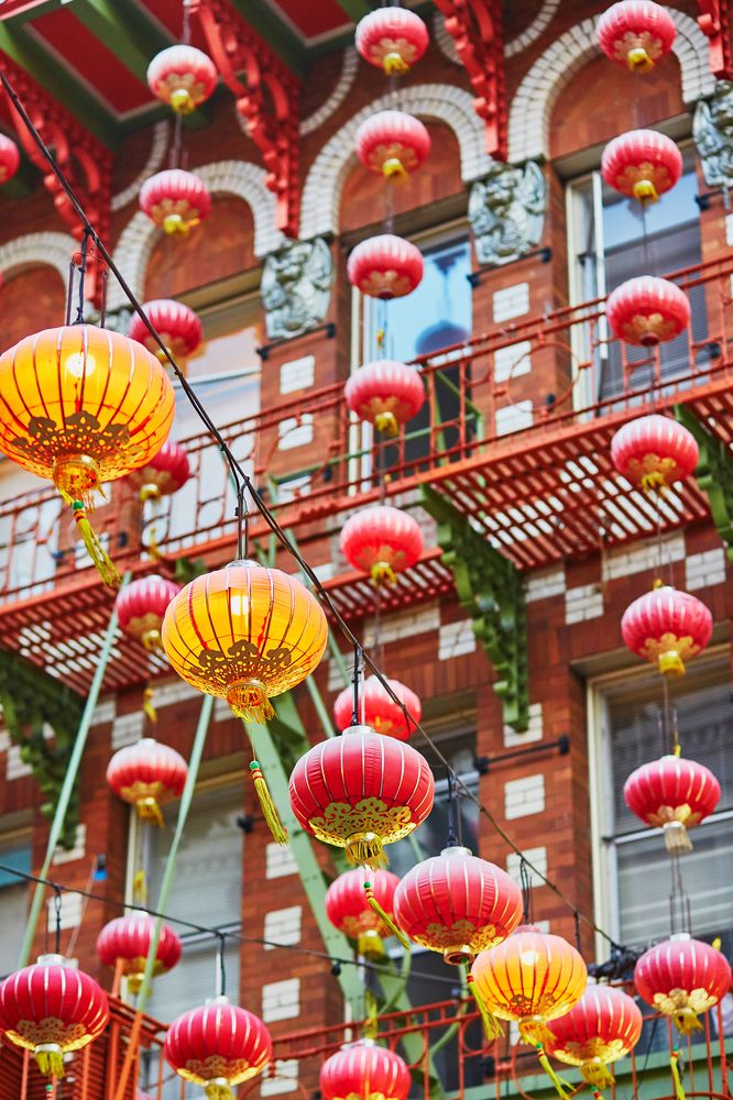 Chinese lanterns at Chinatown