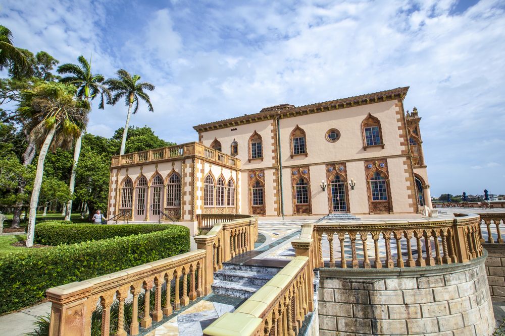 Facade of Ca’ d’Zan Mansion