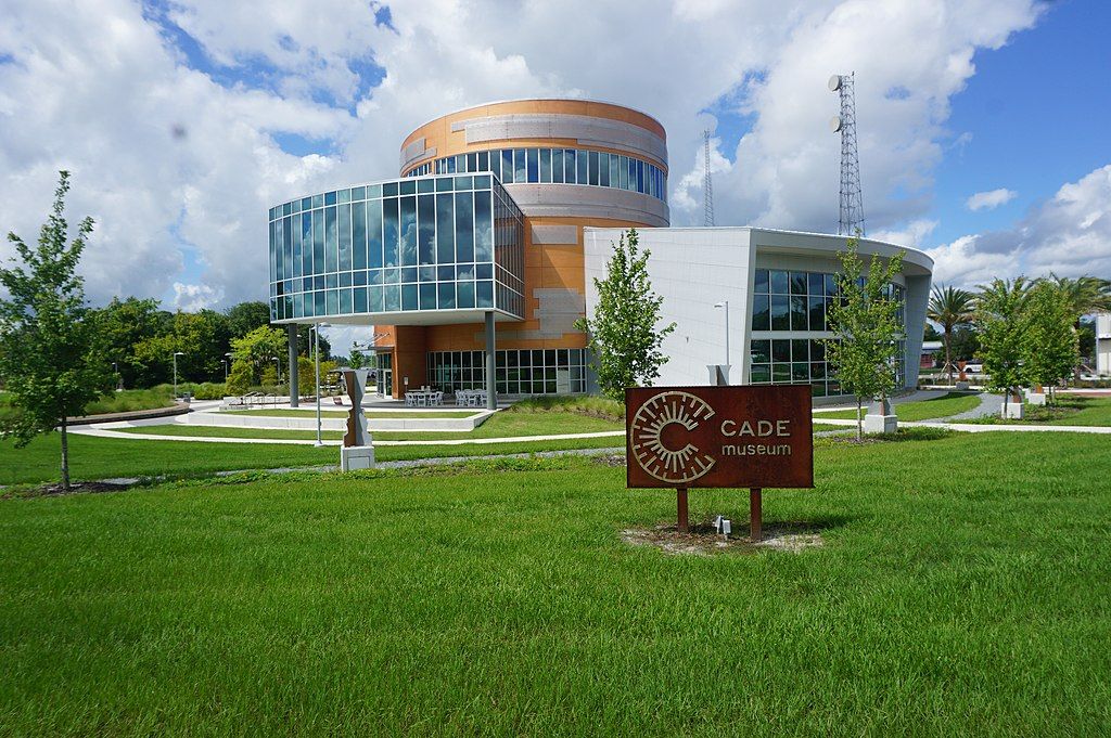 Exterior of Cade Museum for Creativity and Invention