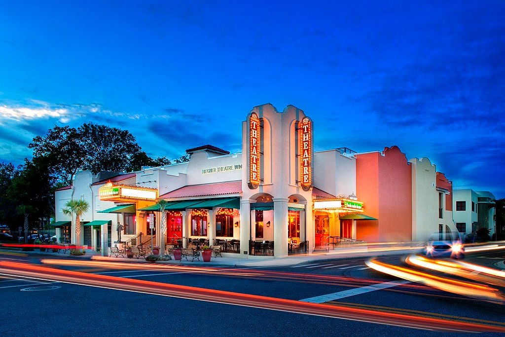 Exterior of Florida Studio Theater
