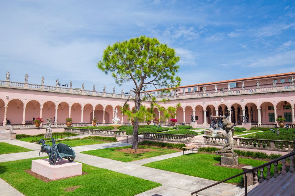 Grounds of the John & Mable Ringling Museum of Art