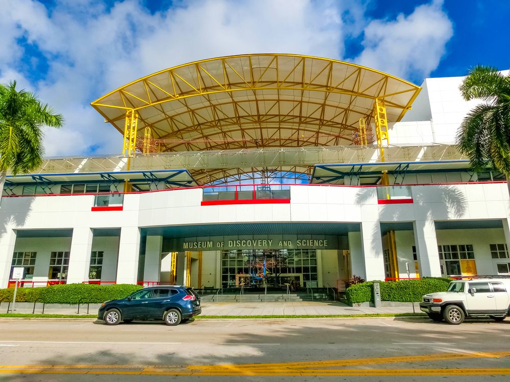 Exterior of the Museum of Discovery and Science