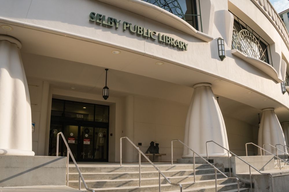 Exterior of the Selby Public Library