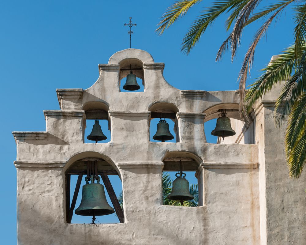Church bells of Mission San Gabriel Arcángel
