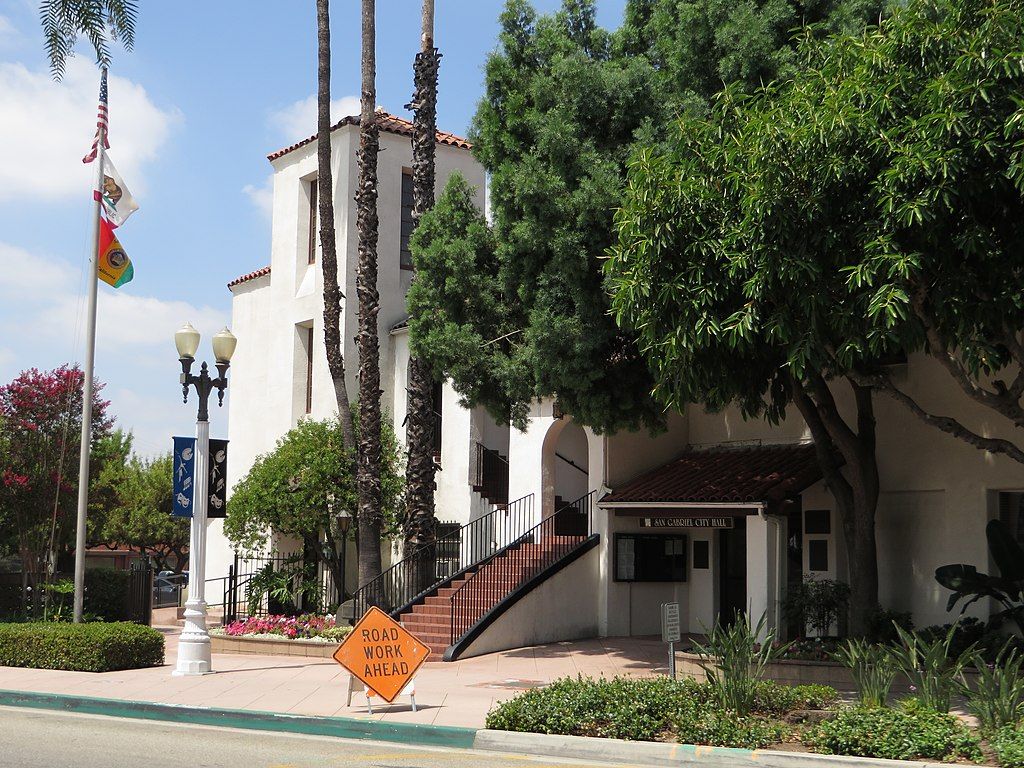 Exterior of San Gabriel City Hall