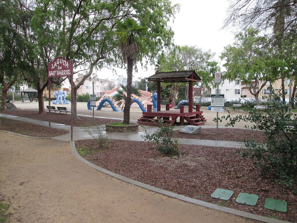 The grounds of Vincent Lugo Park