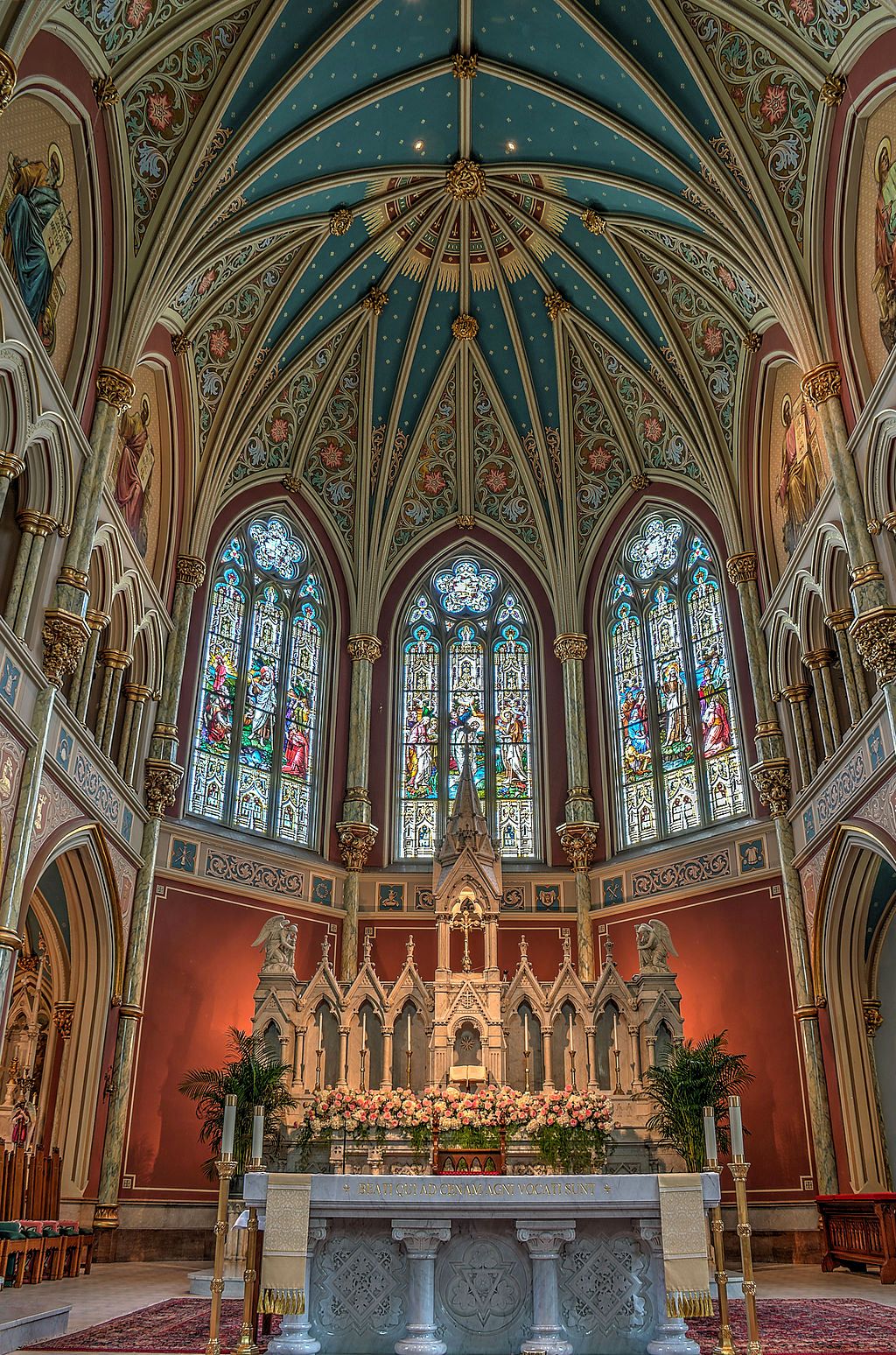 Interior of the Cathedral Basilica of St. John the Baptist