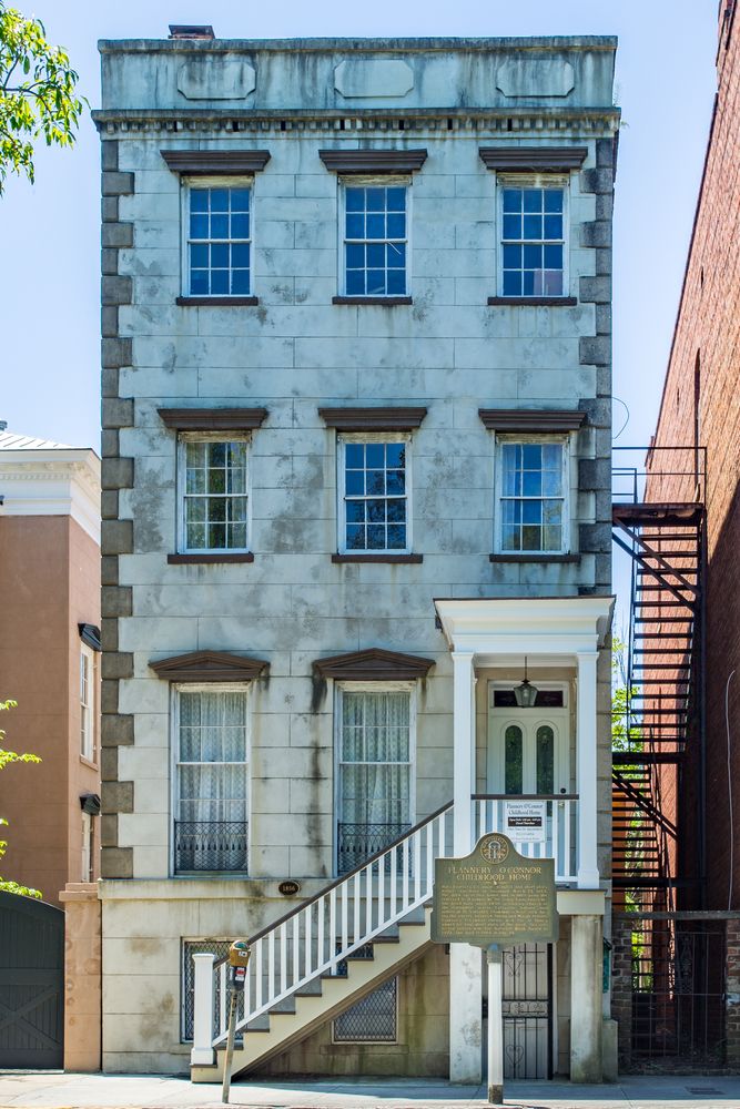 Exterior of Flannery O’Connor Childhood Home