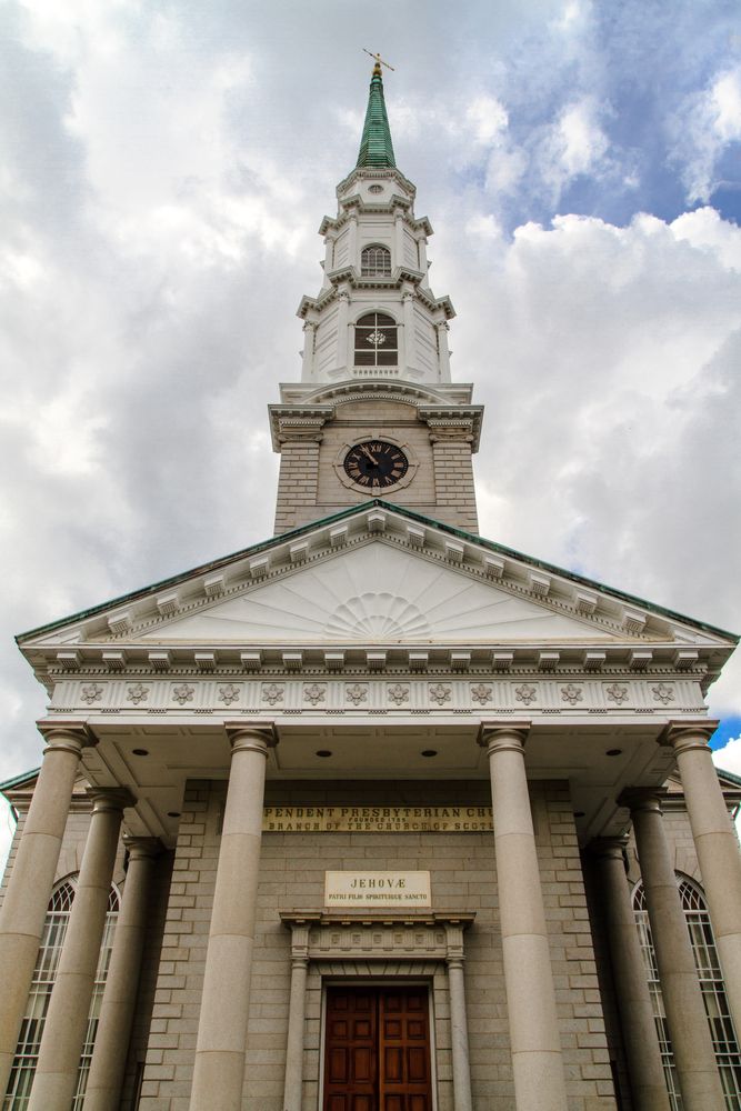 Exterior of the Independent Presbyterian Church
