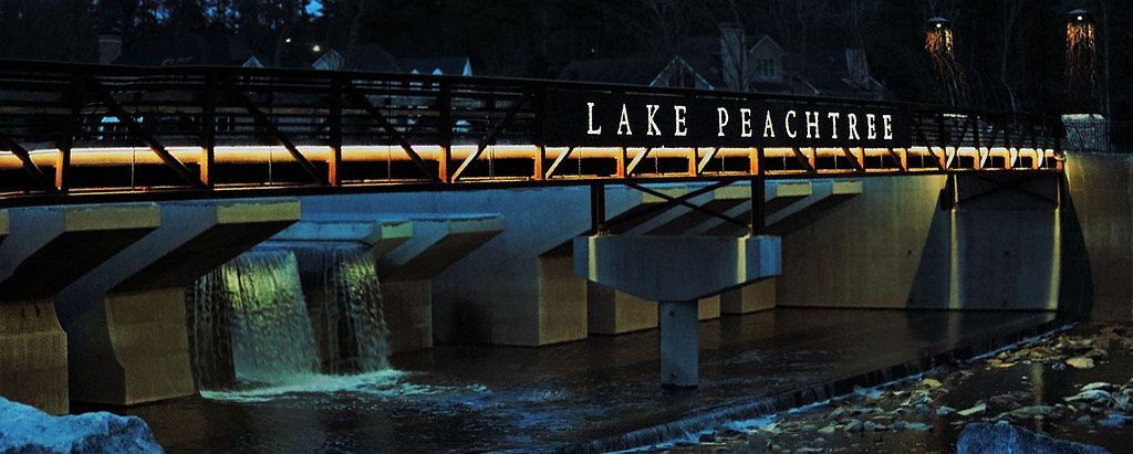 Bridge of Lake Peachtree
