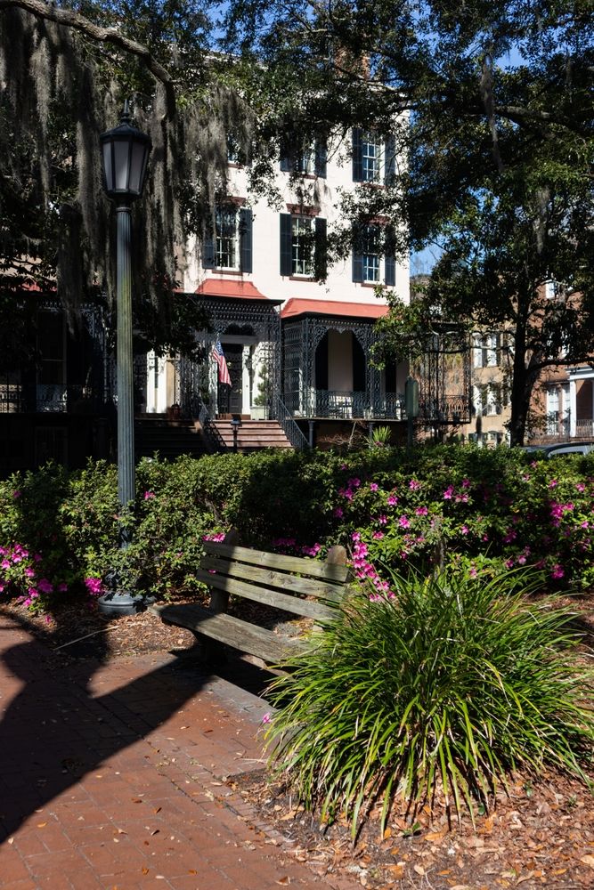 Daytime view of Monterey Square