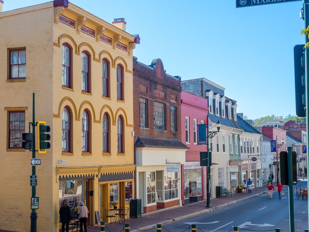 Buildings at Downtown Staunton
