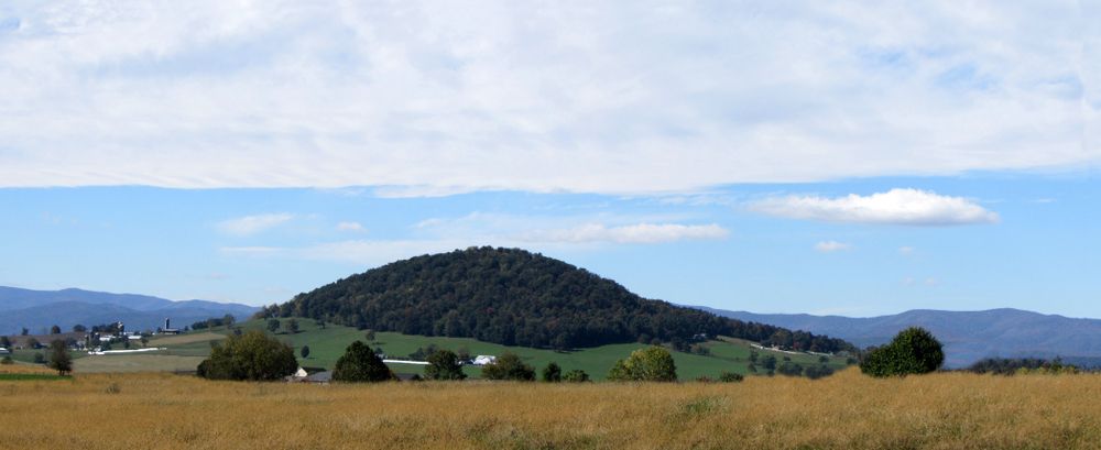 Far view of Mole Hill