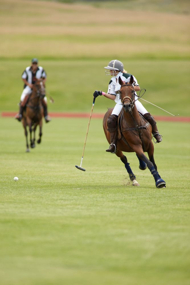 Polo game at Flying H