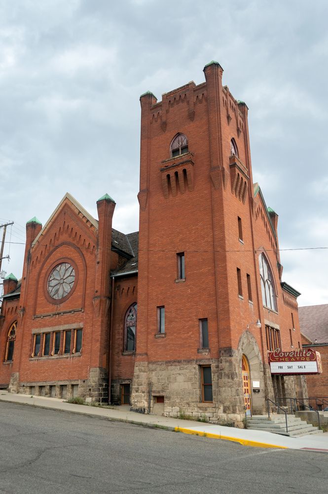 Exterior of Covellite Theatre