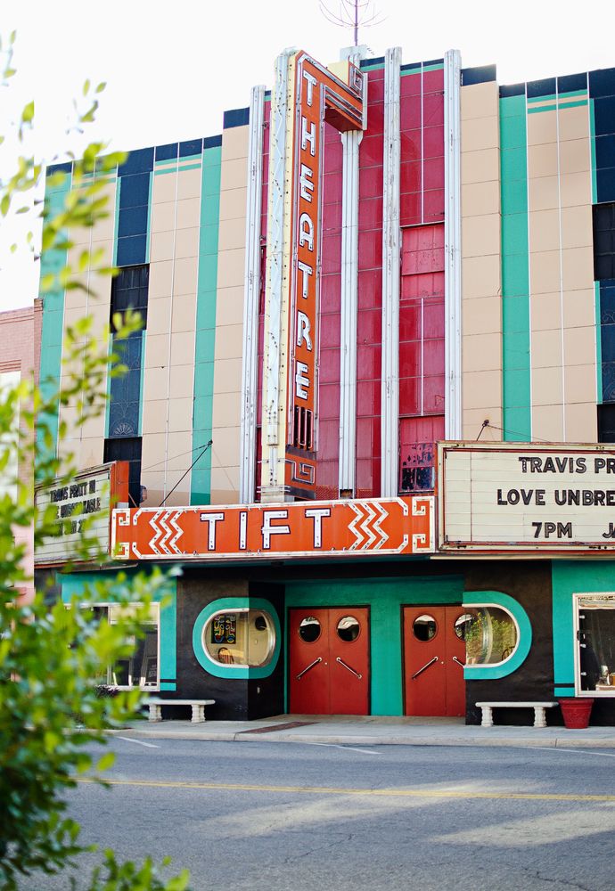 Outside View of Tift Theatre for the Performing Arts