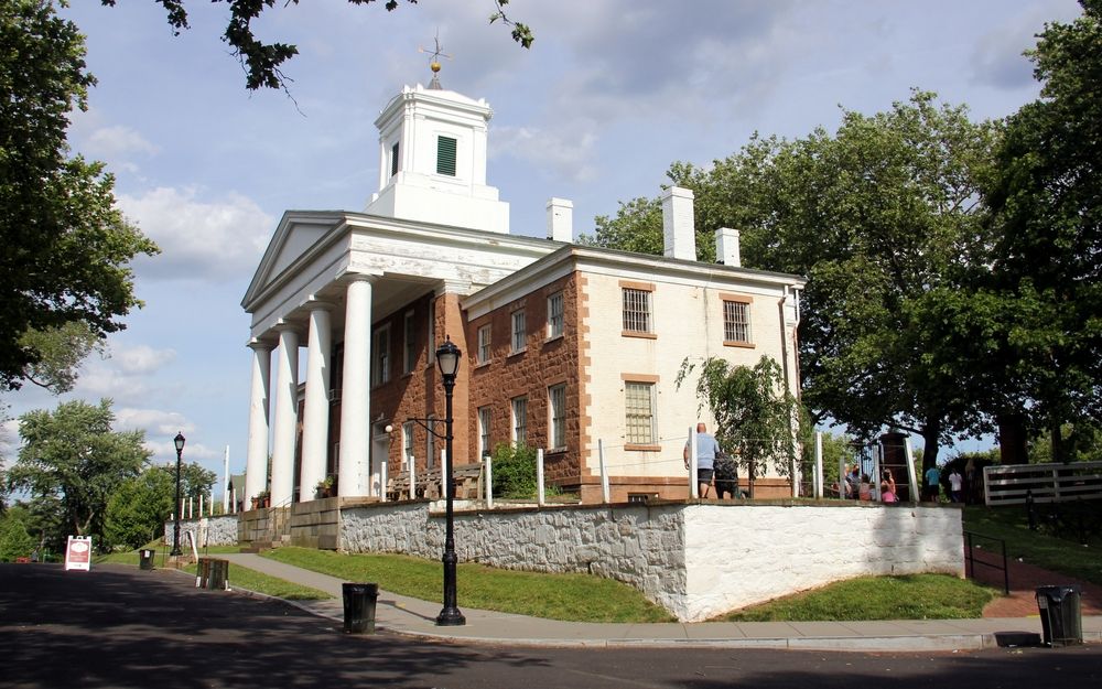A church at the Historic Richmond Town