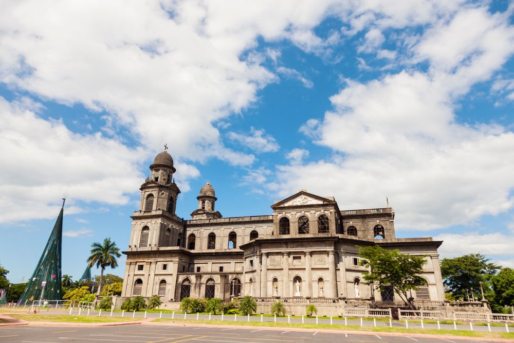 Cathedral in Managua