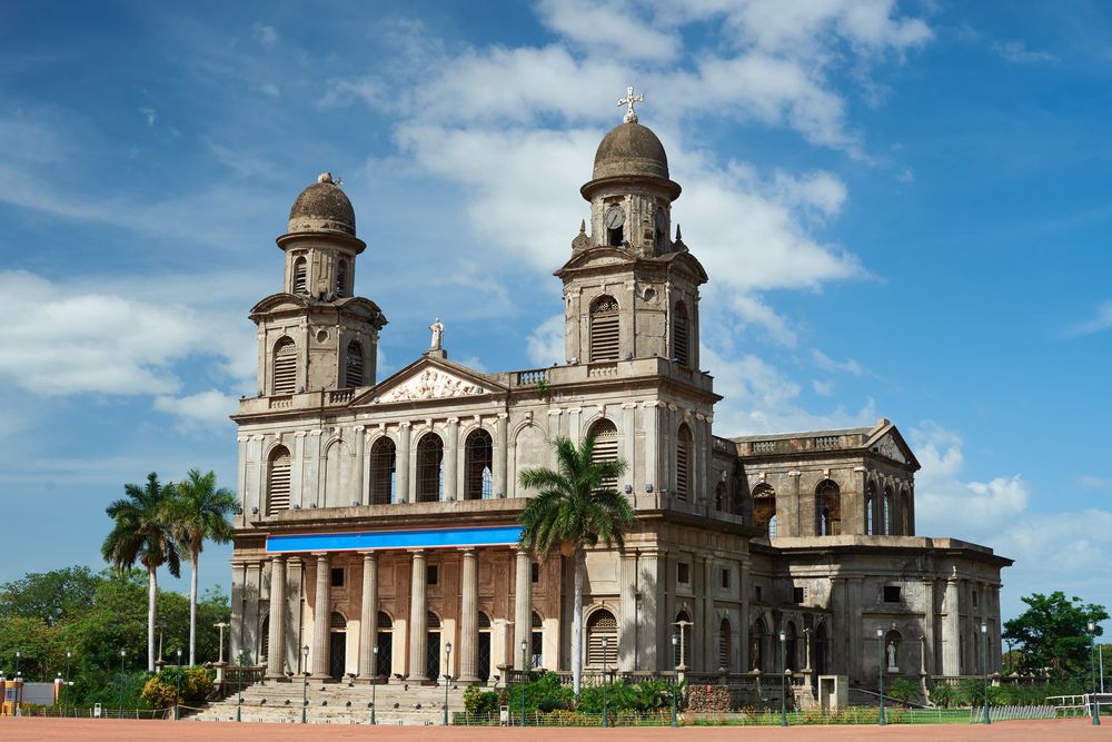 View of a Church in Managua