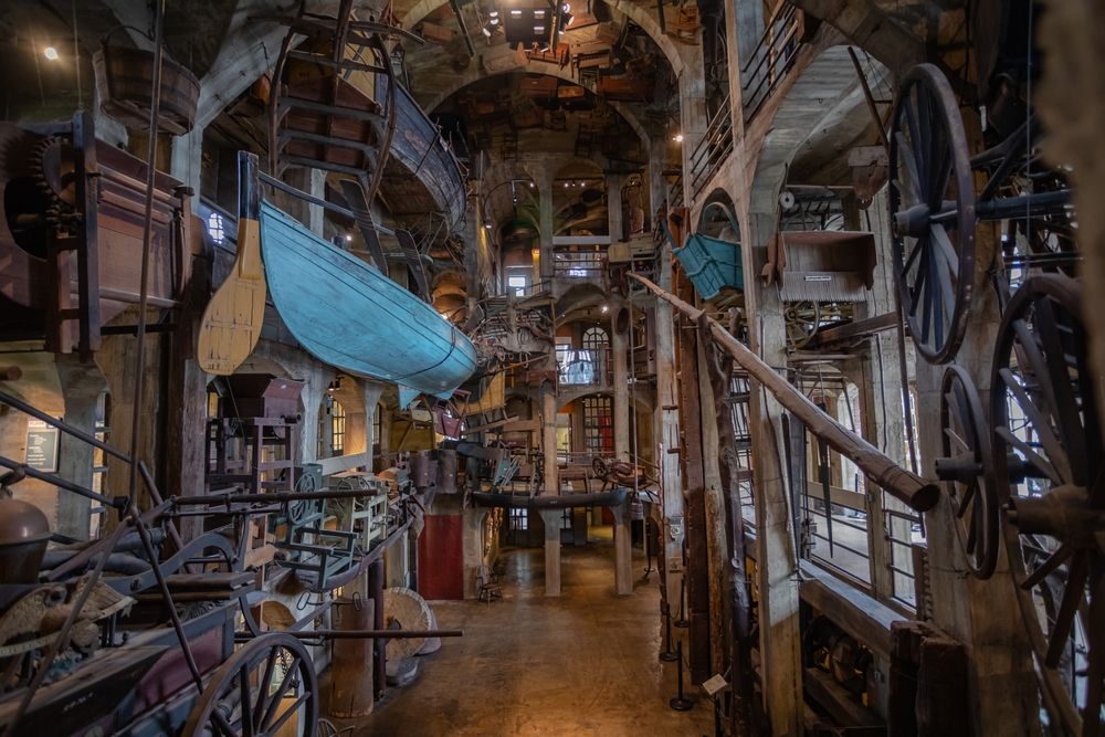 Inside View of Mercer Museum