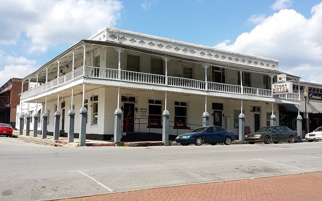 Exterior of Crown Hotel