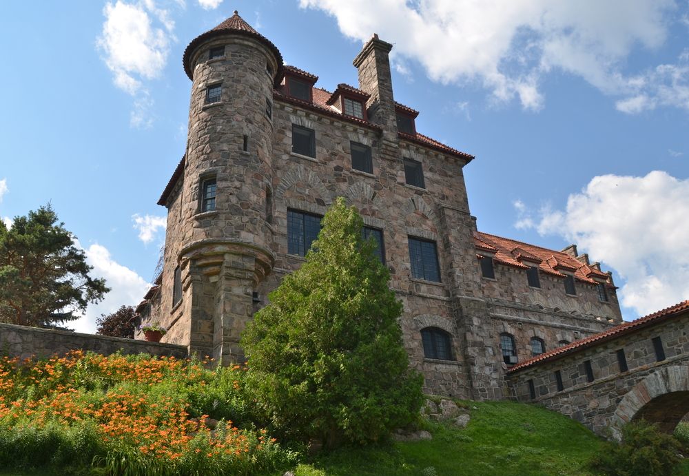 Exterior of Singer Castle