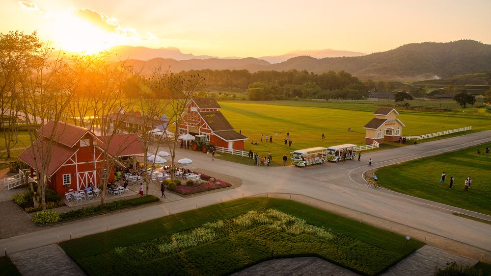 Sunset in Singha Park