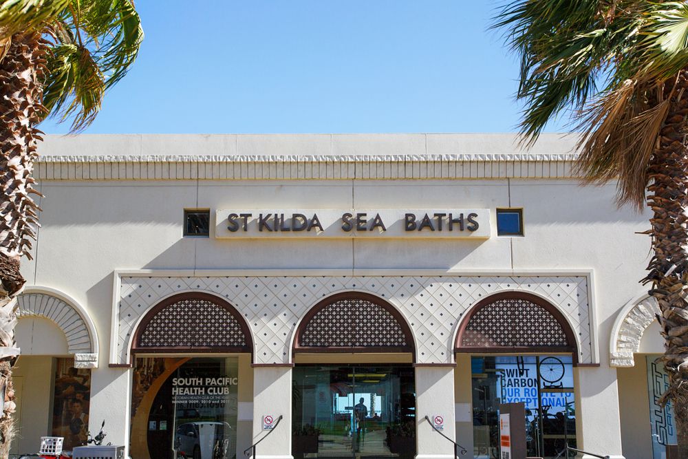 Exterior of St Kilda Sea Baths