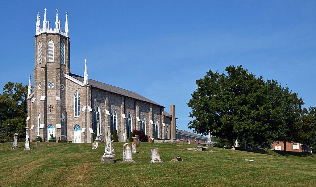 Exterior of St. Rose Priory Church