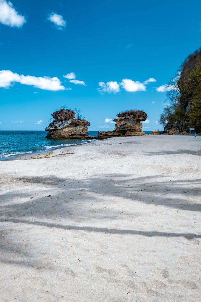 Daytime view of Anse Chastanet Beach