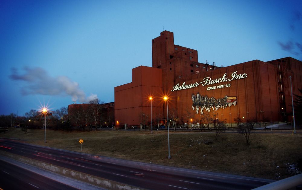 Anheuser-Busch brewery at St. Louis