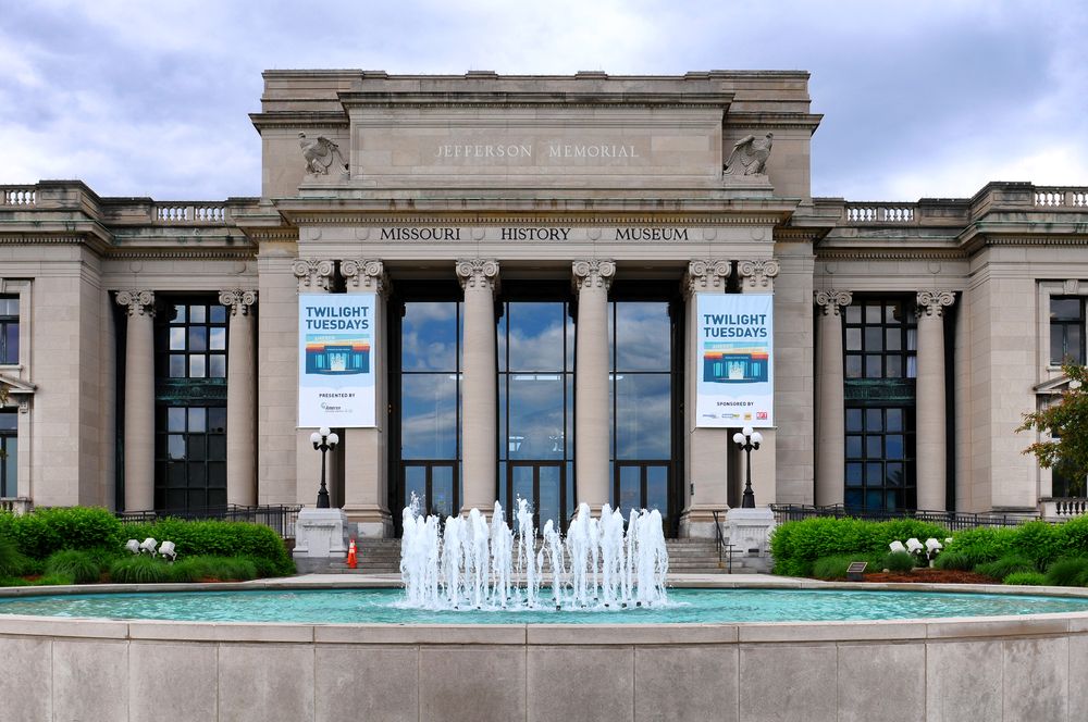 Exterior of the Jefferson Memorial