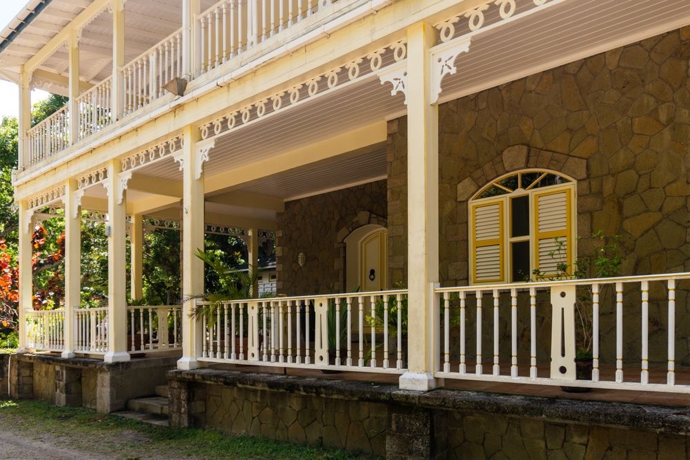 Exterior of Morne Coubaril Estate