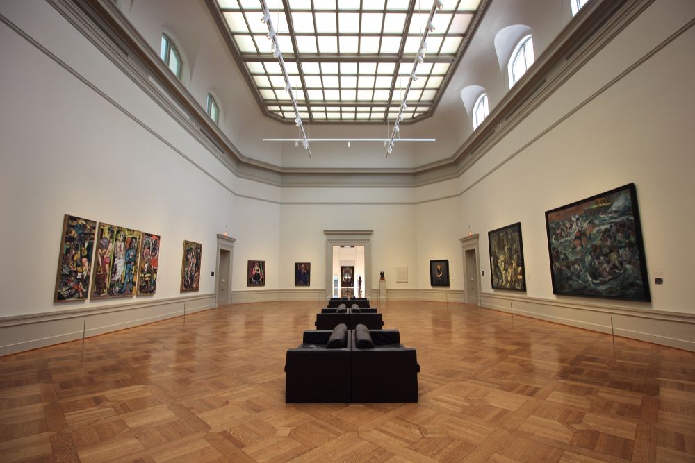 Interior of the St. Louis Art Museum