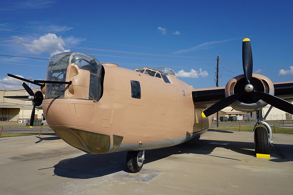 B-24 aircraft at Barksdale Global Power Museum