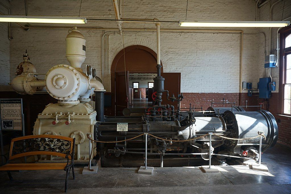 Machines in Shreveport Water Works Museum