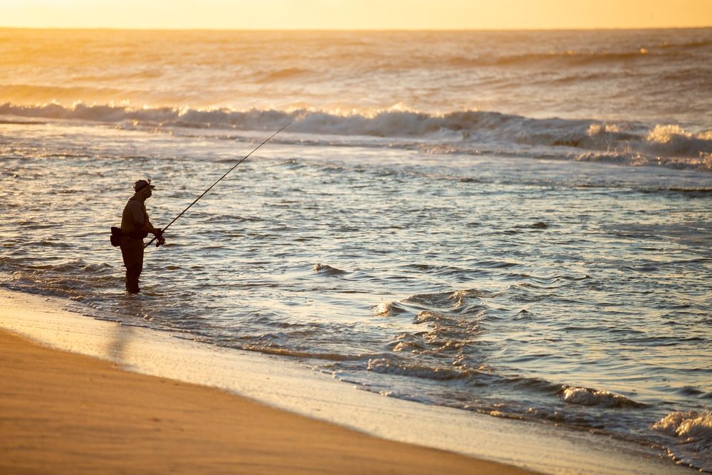Fishing at Robert Moses State Park
