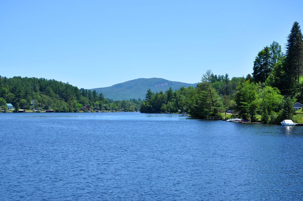 The waters of Lake Flower
