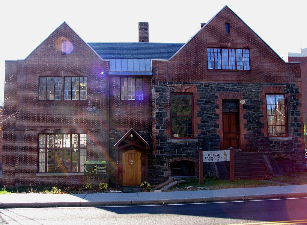 Exterior of the Saranac Laboratory Museum