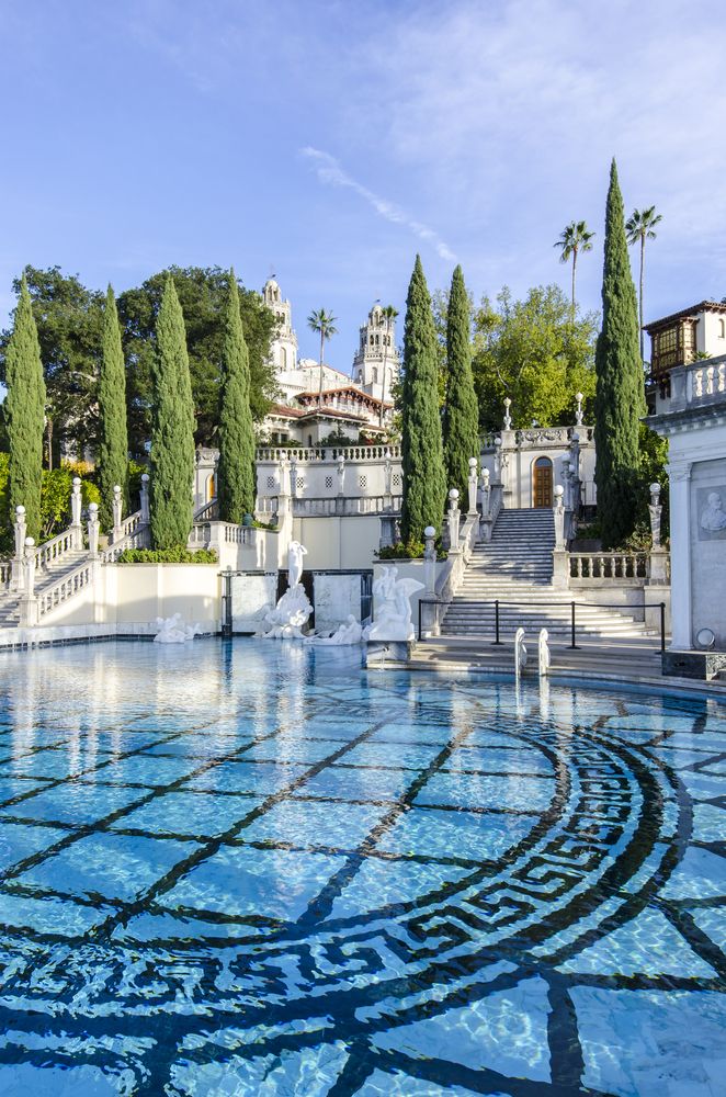 Neptune pool at Hearst Castle