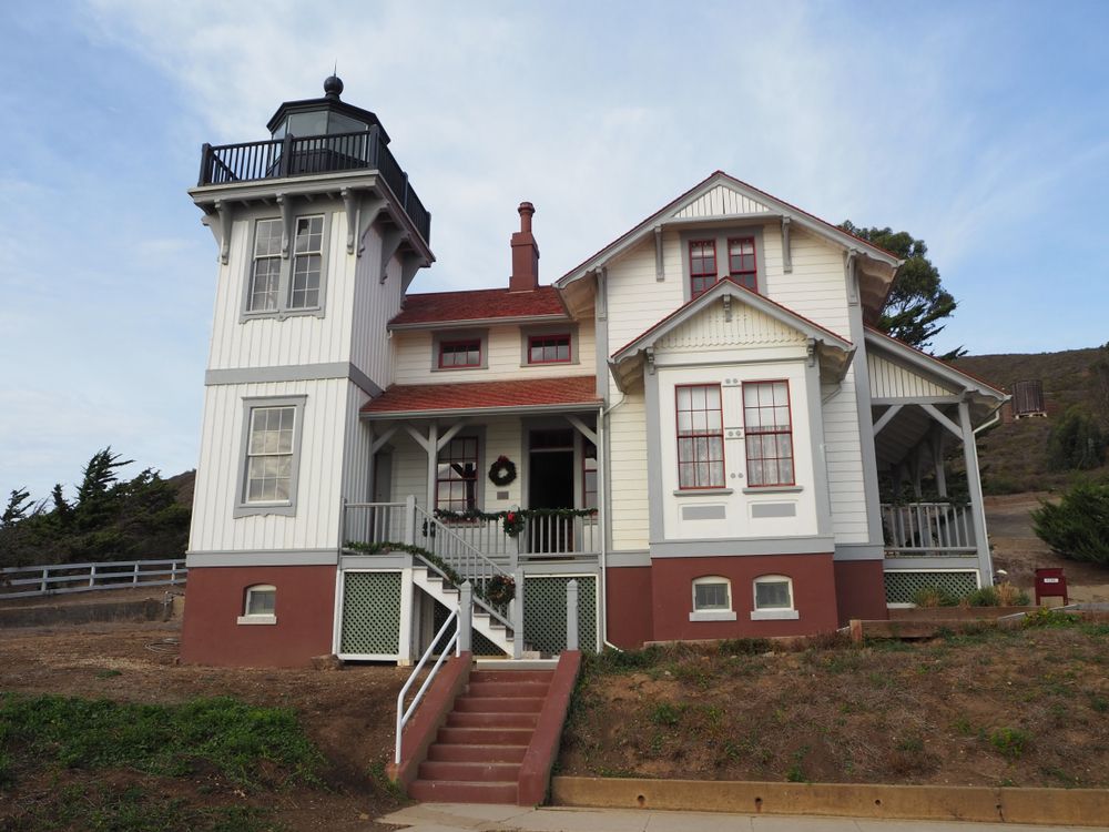 Exterior of Point San Luis Lighthouse
