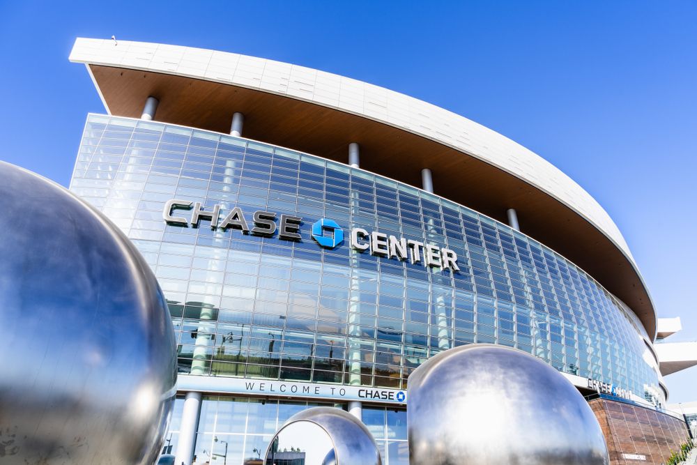 Exterior of Chase Center