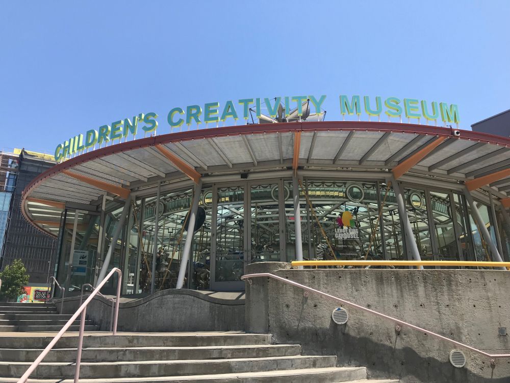 Entrance to the Children’s Creativity Museum