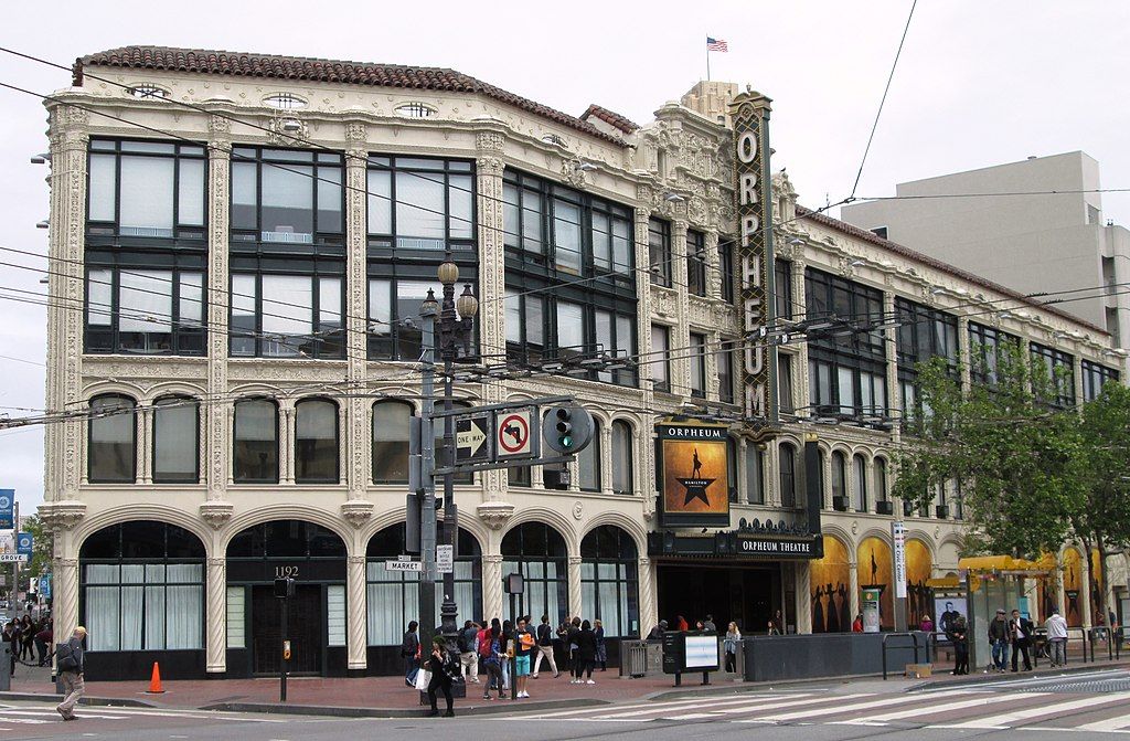 Exterior of the Orpheum Theater