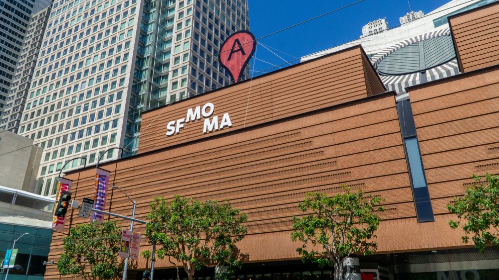 Exterior of San Francisco Museum of Modern Art
