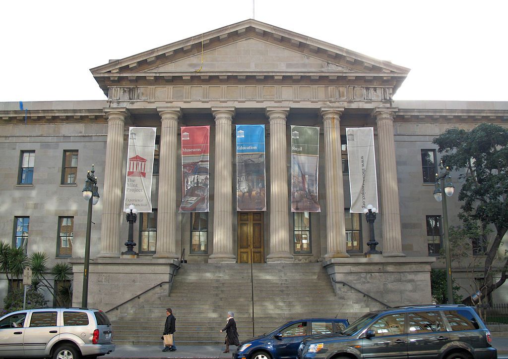 Front view of The San Francisco Mint